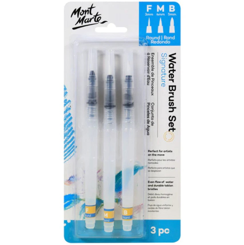 Mont Marte Waterbrush Set: A Mess-Free Artistic Experience