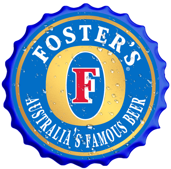Fosters Bottle Top 35cm