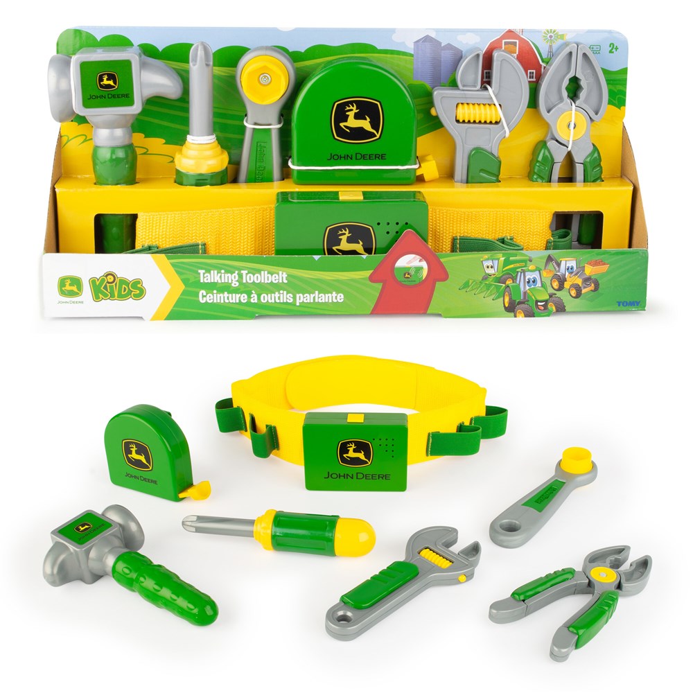 John Deere - Deluxe Talking Toolbelt Set  2 years +