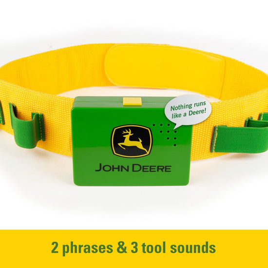 John Deere - Deluxe Talking Toolbelt Set  2 years +