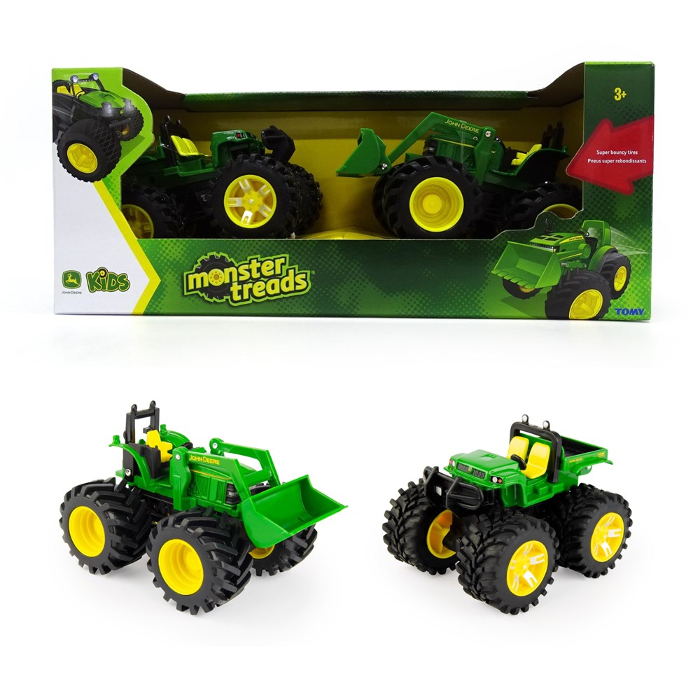 John Deere - Monster Treads 12cm 2 pack