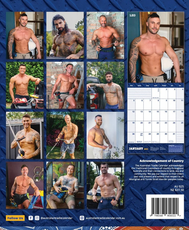 Tradie Edition 2025 - Australian Tradie Calendar