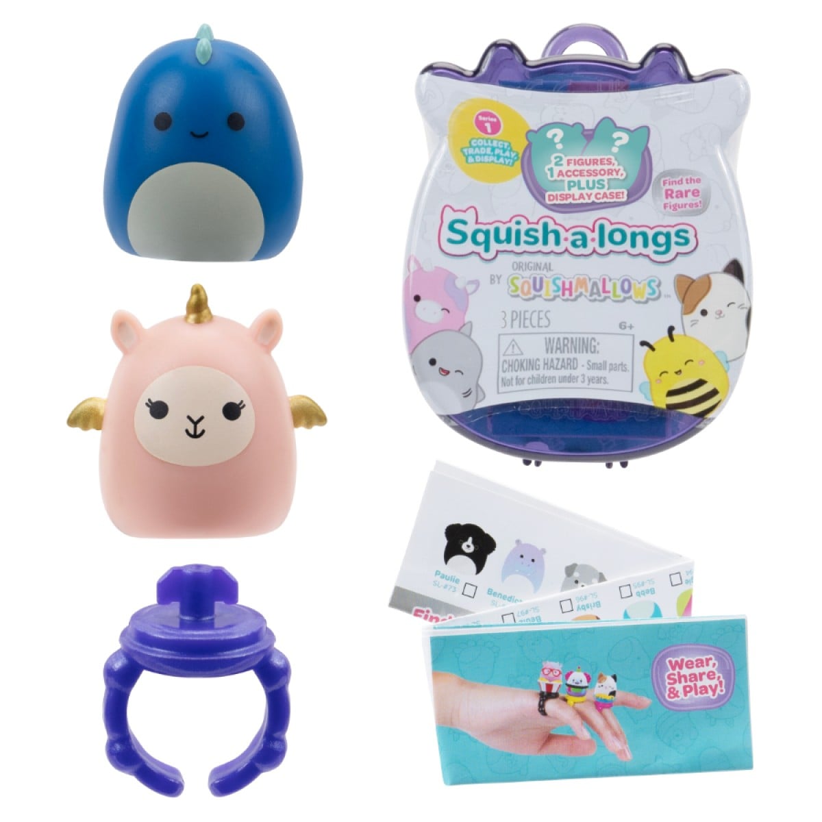 Squishmallows Squish-a-longs Blind Bag Assorted