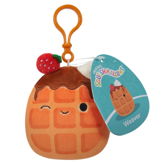 Weaver The Waffle 3.5" Squishmallows Clip-on