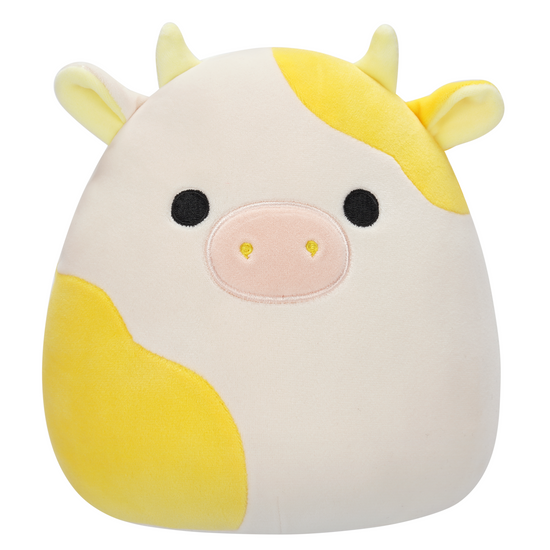 Bodie The Yellow And White Cow 7.5" Squishmallows Plush