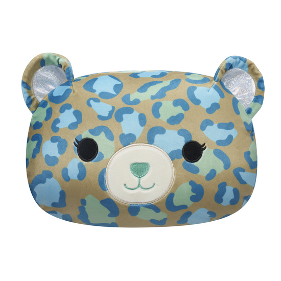 Enos The Dark Green Leopard 12" Squishmallows Stackables