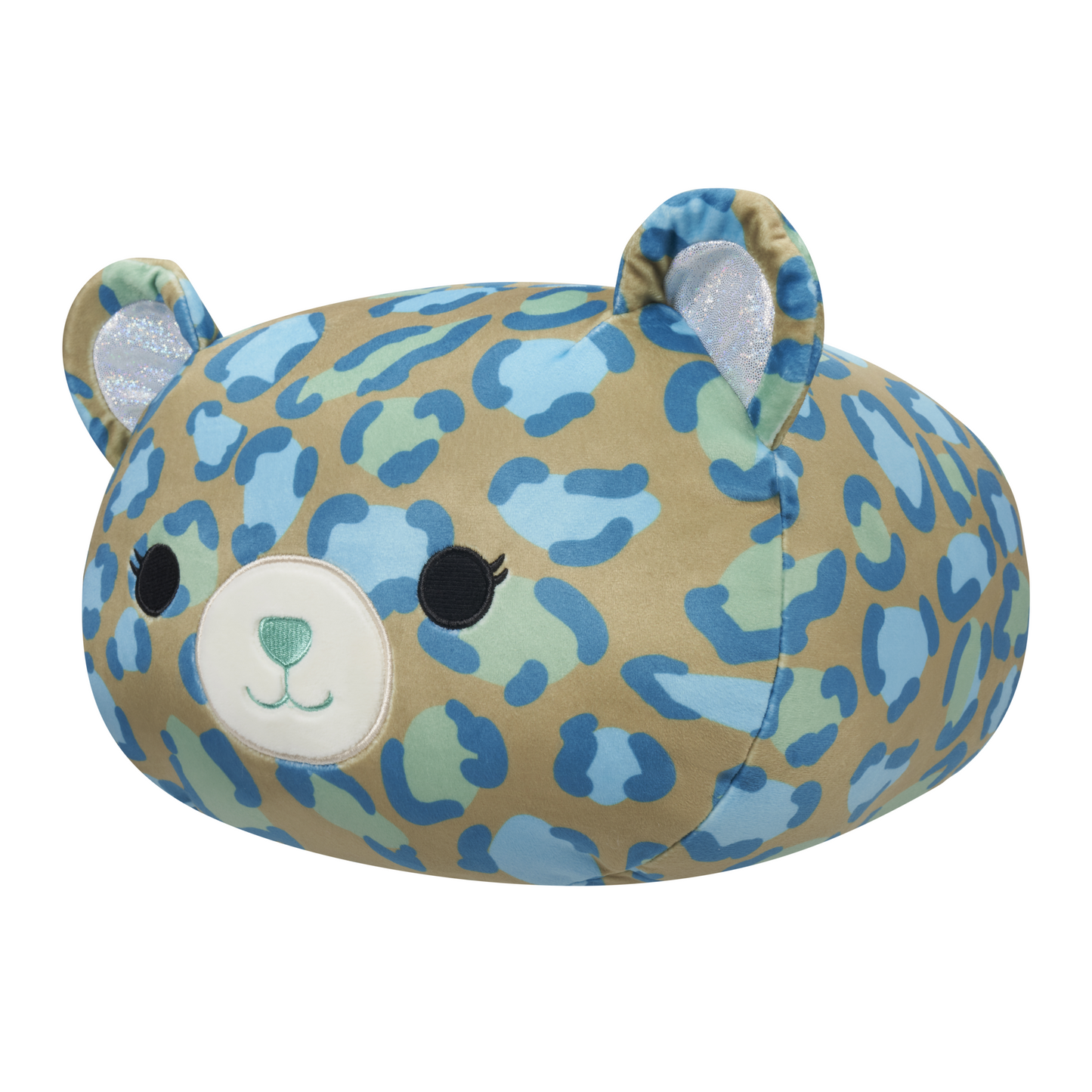 Enos The Dark Green Leopard 12" Squishmallows Stackables