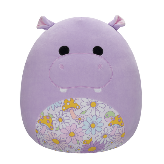 Hanna The Purple Hippo 14" Squishmallows Plush