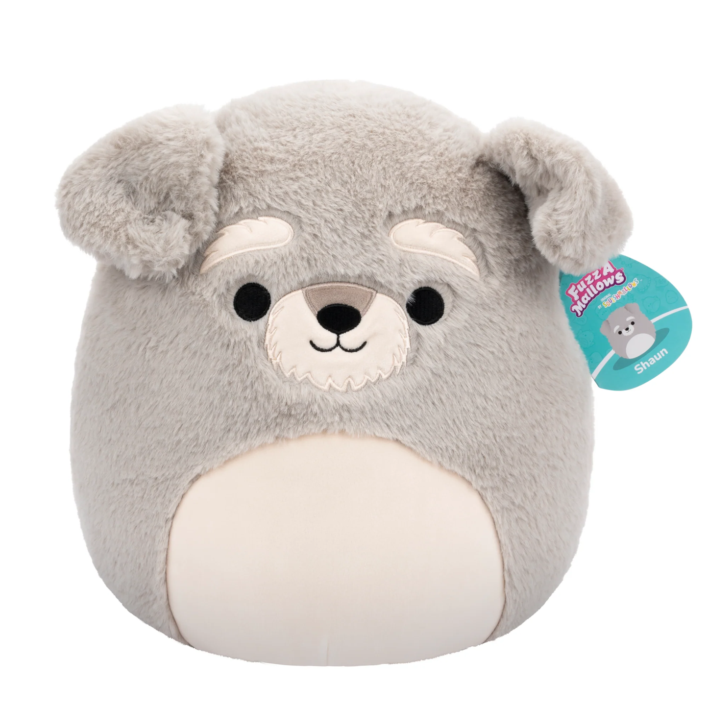 Shaun The Schnauzer 12" Fuzzamallows Squishmallows Plush