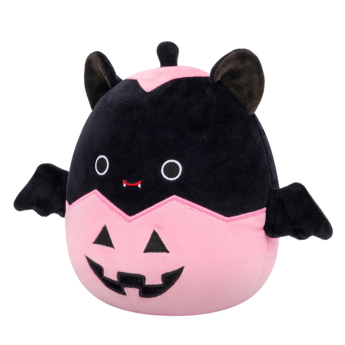 Squishmallows 7.5" Halloween Plush Emily The Black Bat In Jack-o-lantern