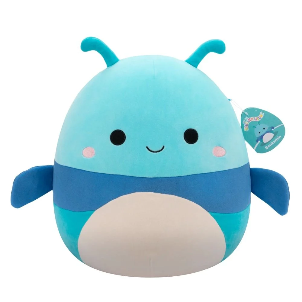 Squishmallows 14" Plush Benkamin The Blue Beetle