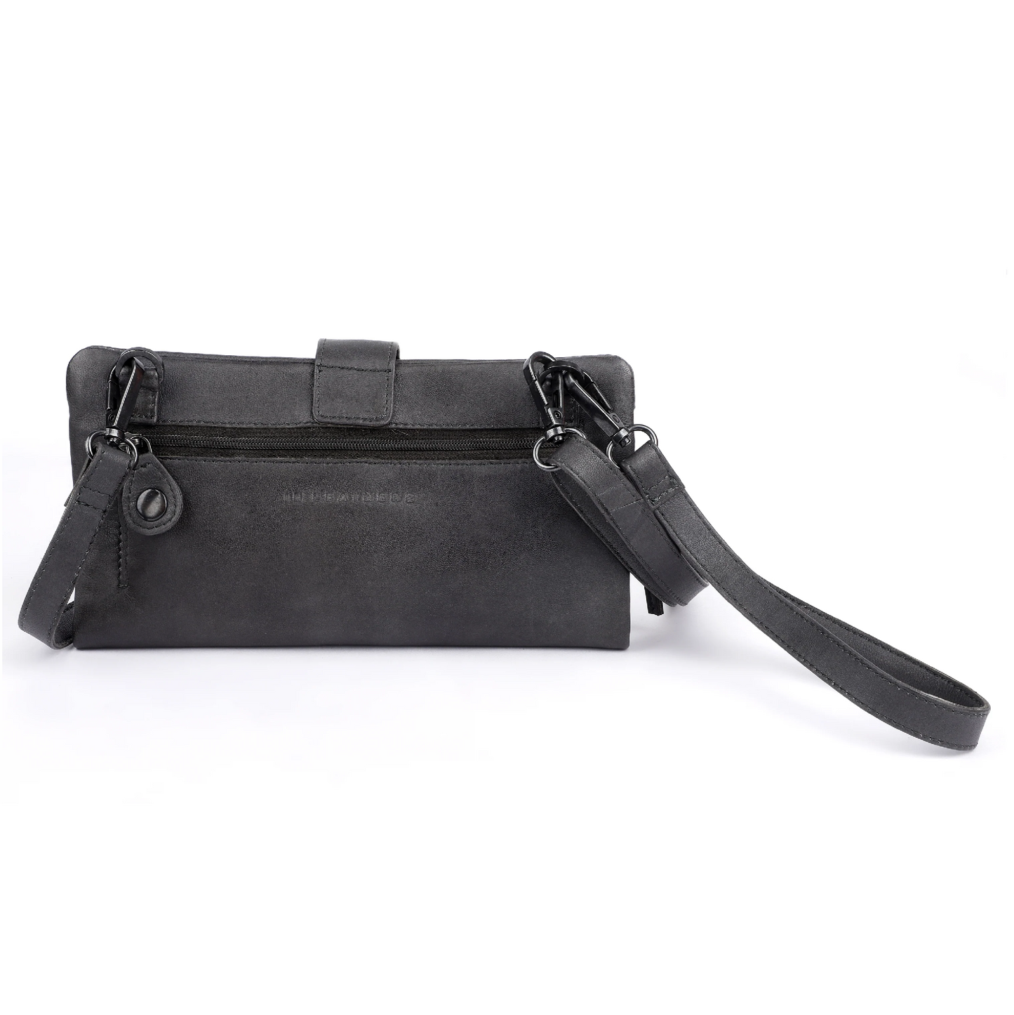 Slash Clutch & Crossbody Bag [col:black]