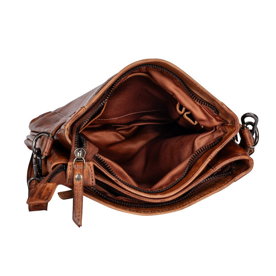 Greenwood Leather - Shoulder Bag Isalie Cognac