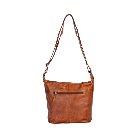 Greenwood Leather - Shoulder Bag Bianca Cognac