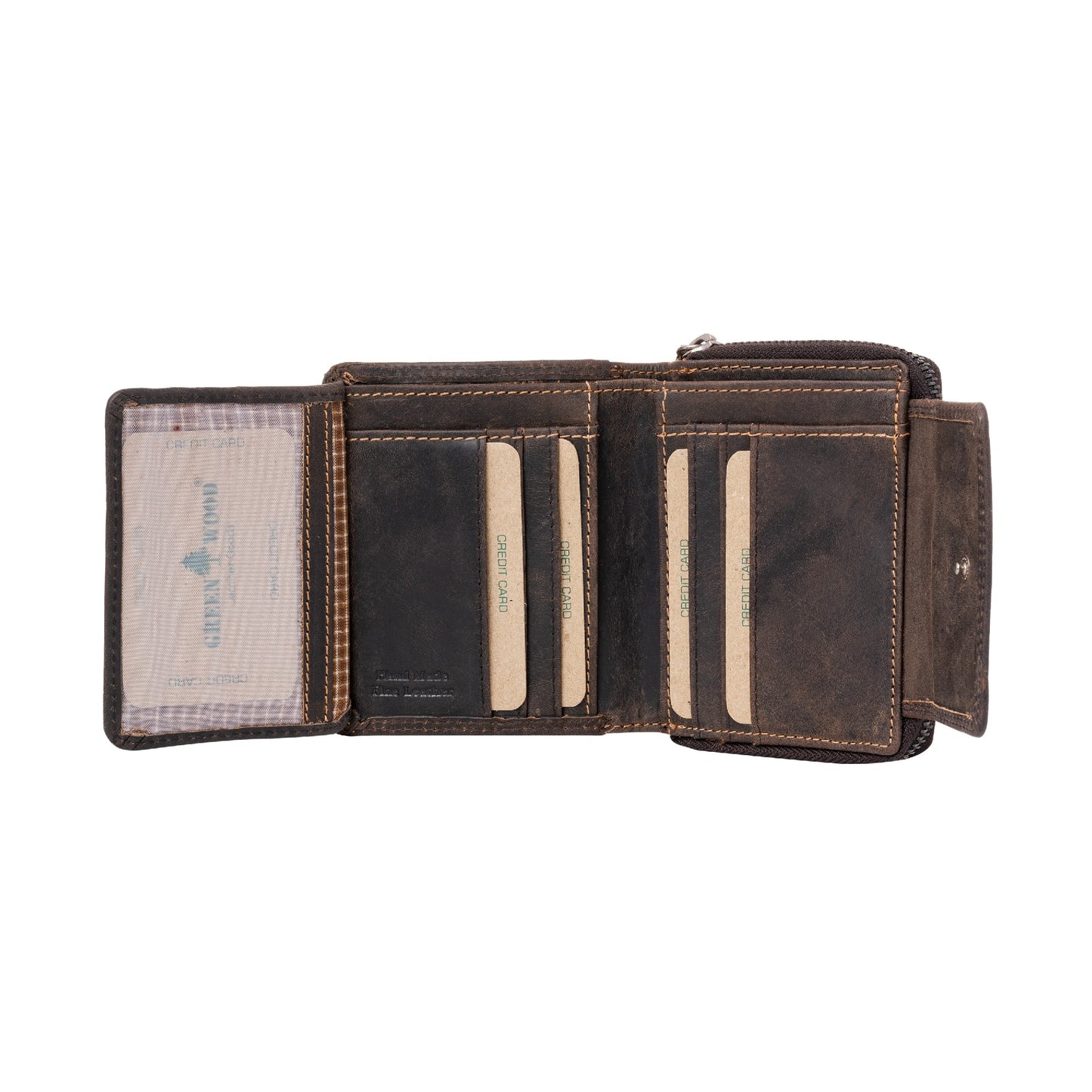 Leather Wallet | Tina - Brown