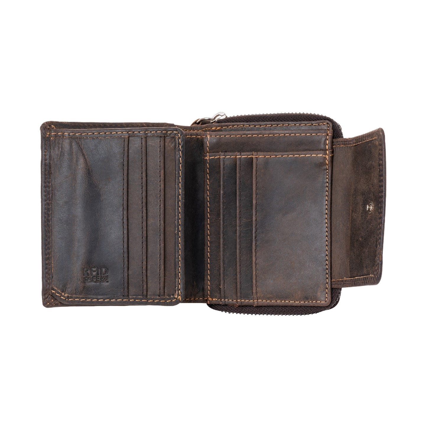 Leather Wallet | Tina - Brown