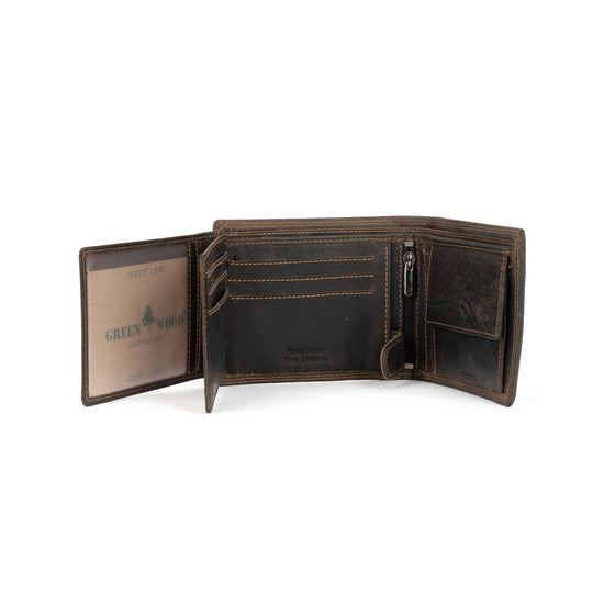 Leather Wallet | George - Brown