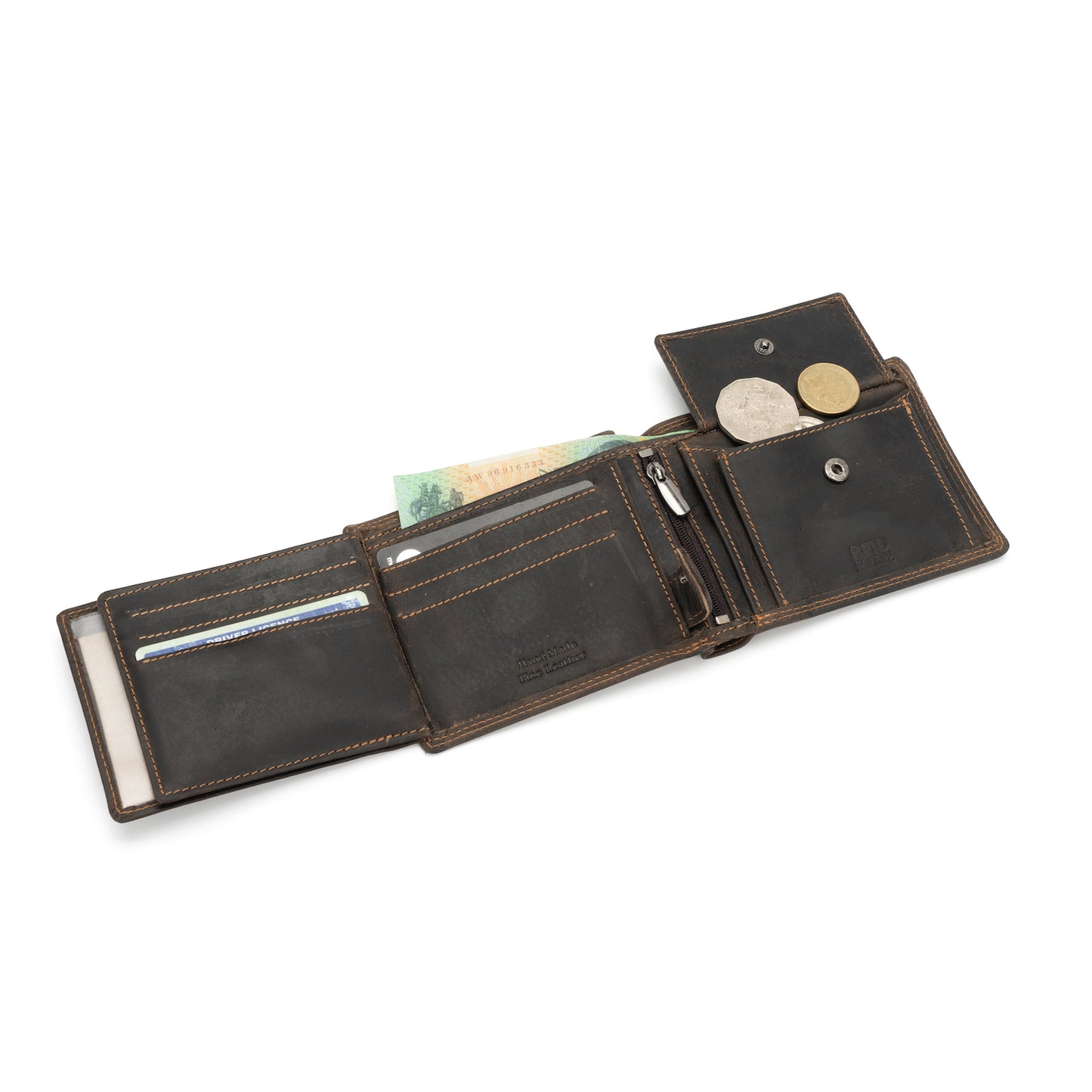 Leather Wallet | George - Brown