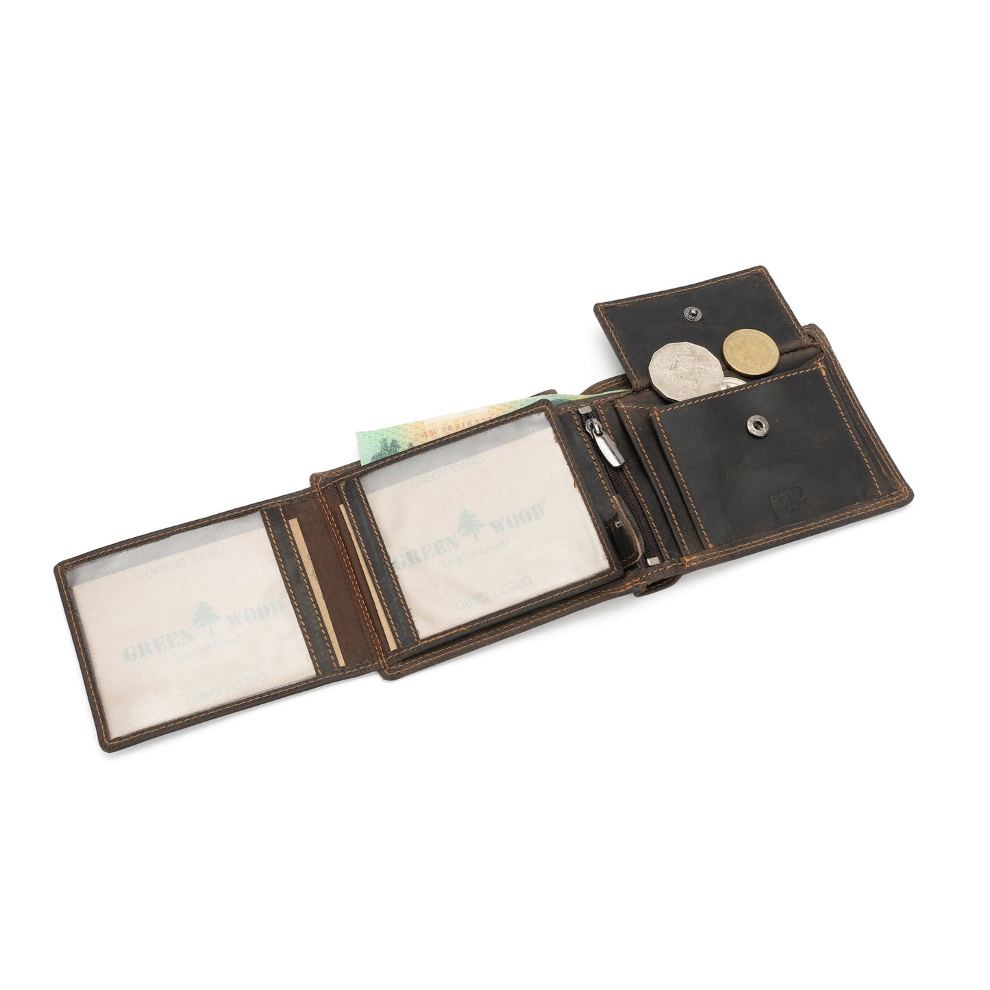 Leather Wallet | George - Brown