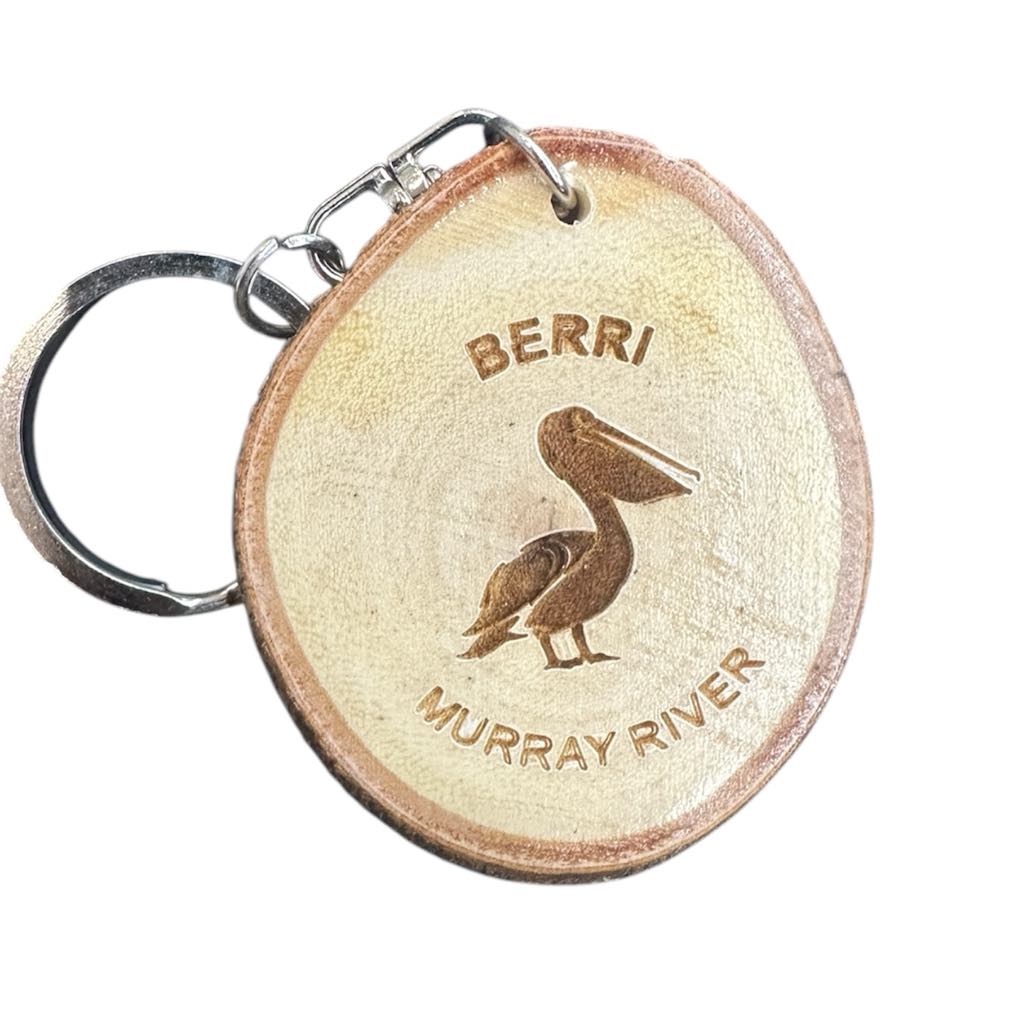 Berri Keyring Wooden Handmade