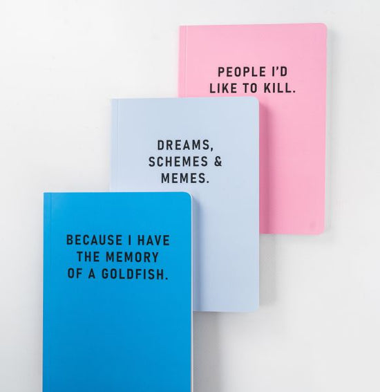 Vevoke Note Book - Ohh Deer A5 Soft Cover "People I'd Like to Kill