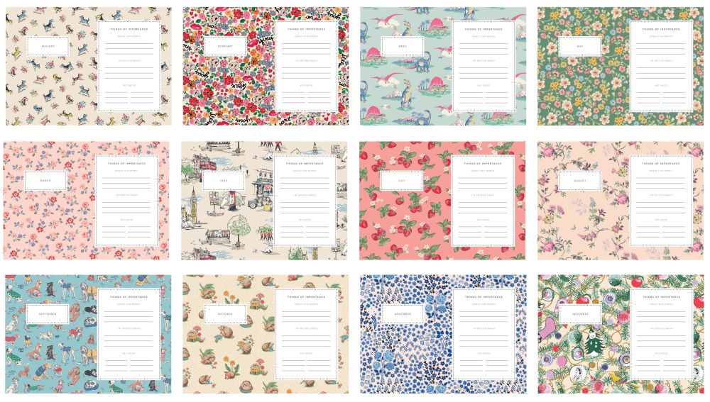 2025 Diary - Cath Kidston A5 Clifton Rose