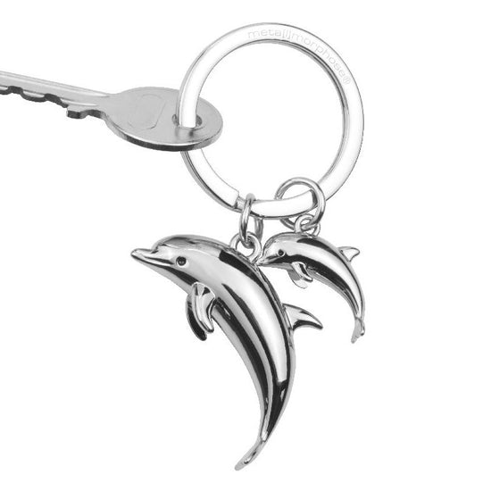 Dolphin Family Key Chain