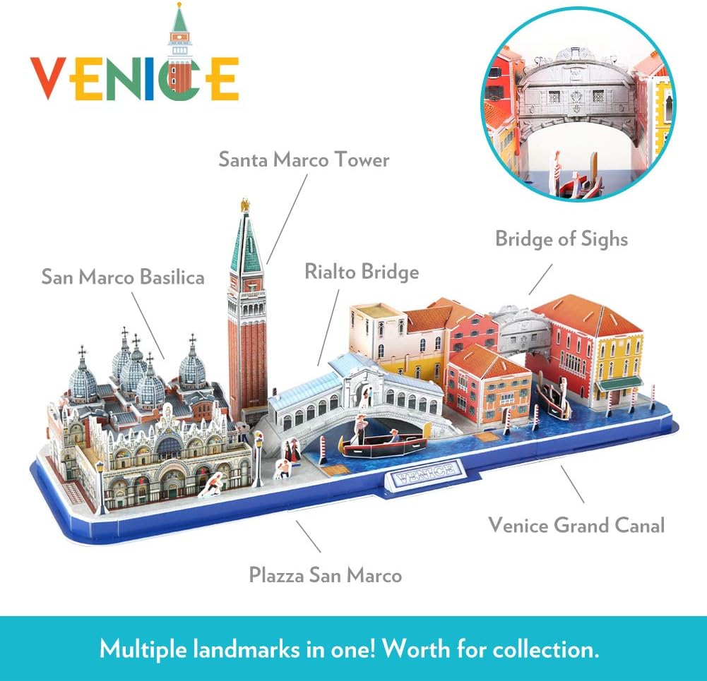 CubicFun 3D Puzzle - Venice CityLine MC269H