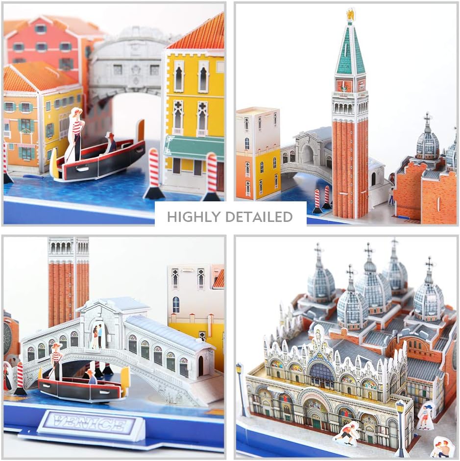 CubicFun 3D Puzzle - Venice CityLine MC269H