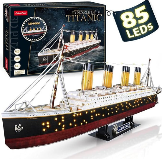 CubicFun 3D Puzzle - Titanic LED L521H