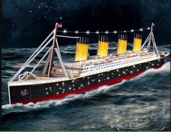 CubicFun 3D Puzzle - Titanic LED L521H