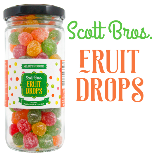 Fruit Drops 185g - Scott Bros