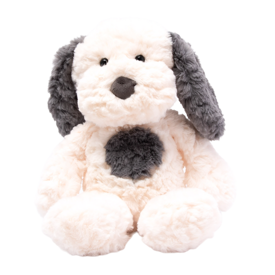 Petite Vous - Henry The Grey & Cream Dog Plush