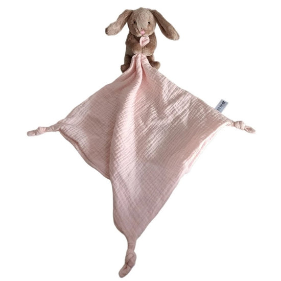 Petite Vous - Bella the Bunny Baby Muslin Comfort Blanket