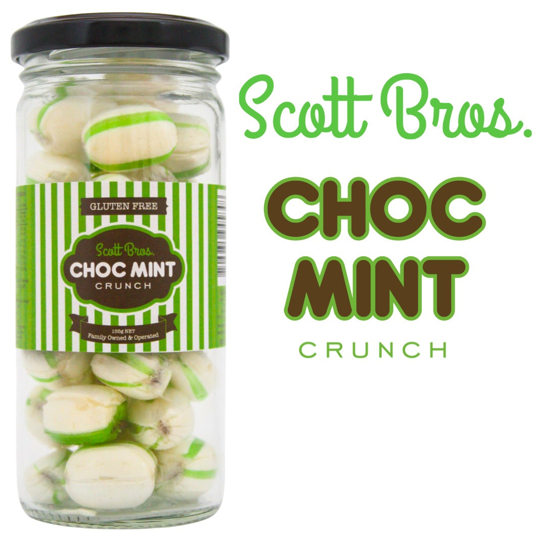 Choc Mint Crunch 175g - Scott Bros