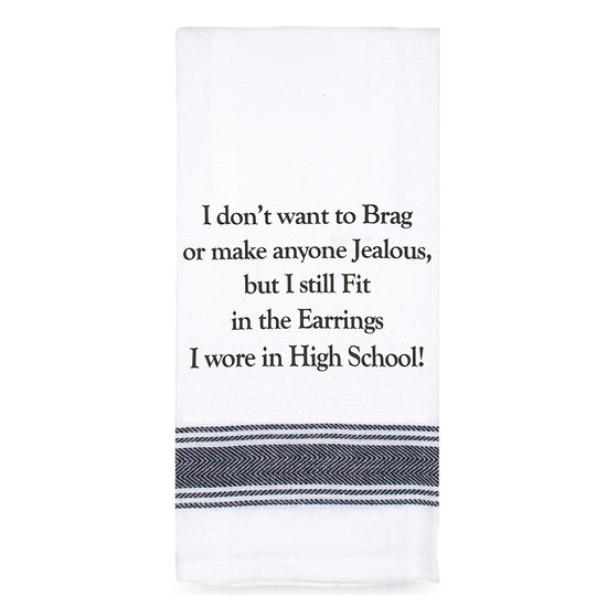 Talkn Tea Towel I Don't Want To Brag