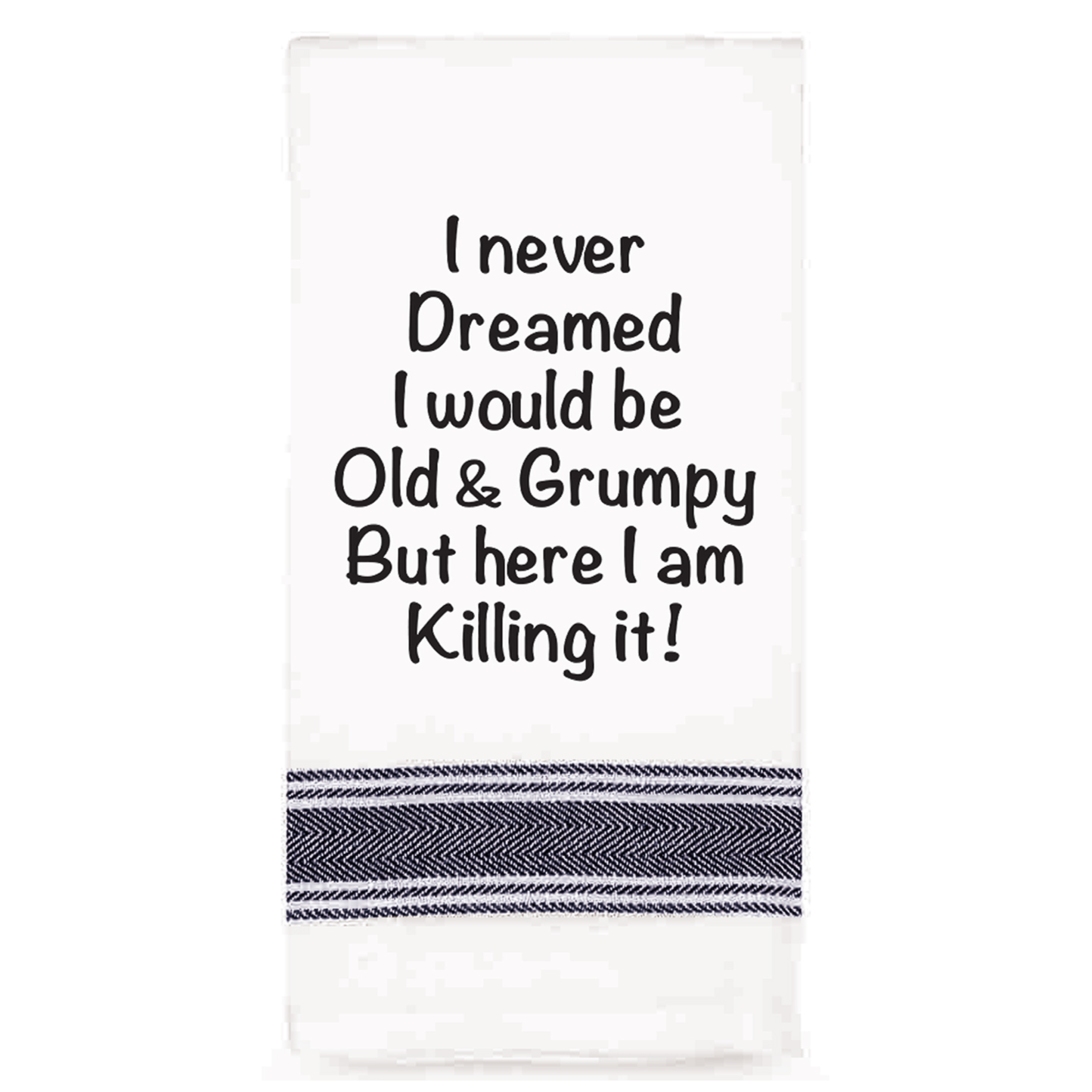 Talkn Tea Towel Old & Grumpy