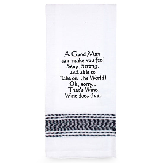 Talkn Tea Towel A Good Man Can