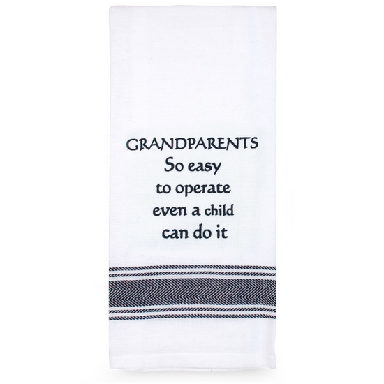 Talkn Tea Towel Grandparents