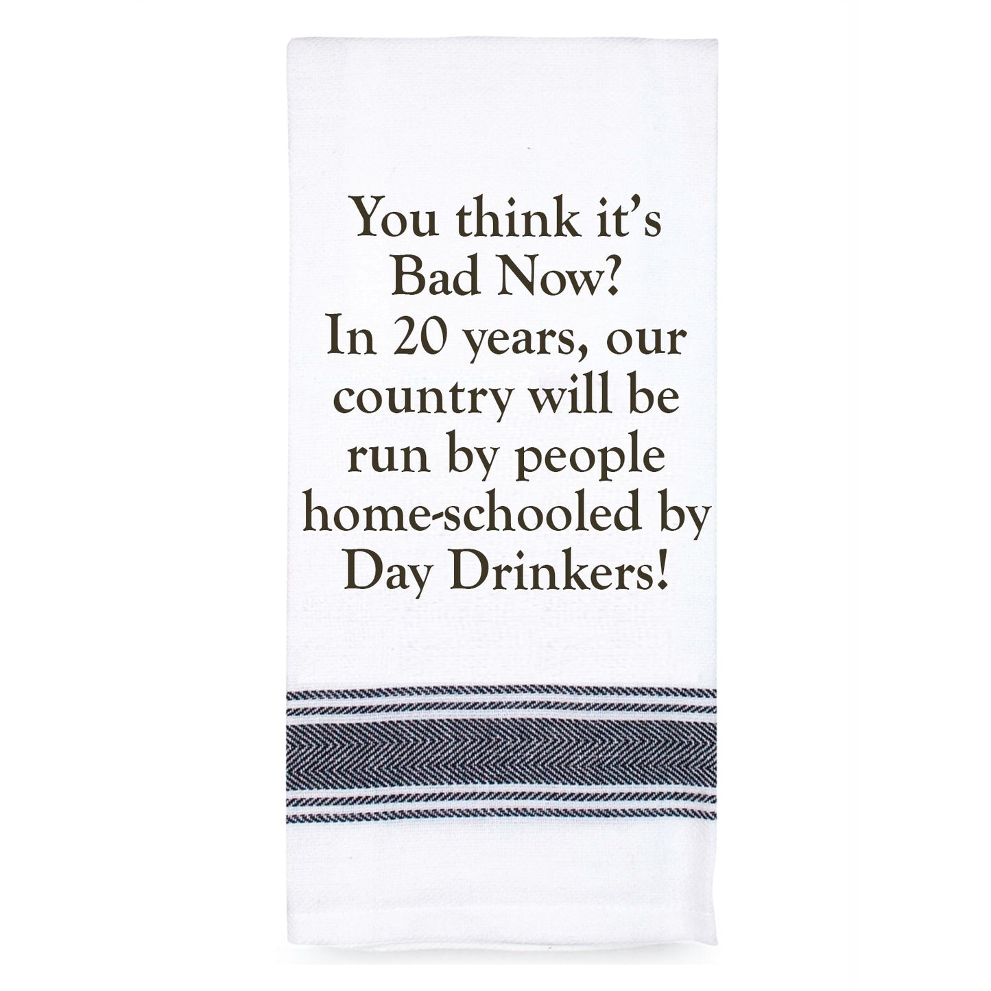 Talkn Tea Towel Day Drinkers