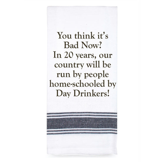 Talkn Tea Towel Day Drinkers