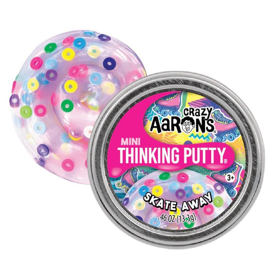 Crazy Aarons Putty | Mini Thinking Putty | 13.3g [Stl:Skate Away]