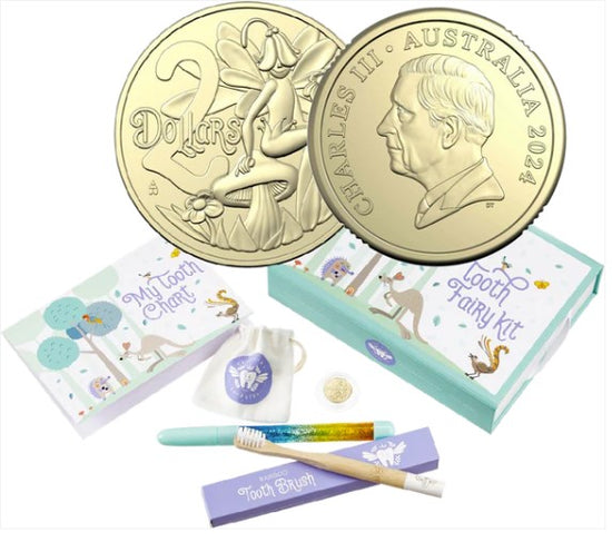 2024 $2 Uncirulated Coin - Tooth Fairy Kit