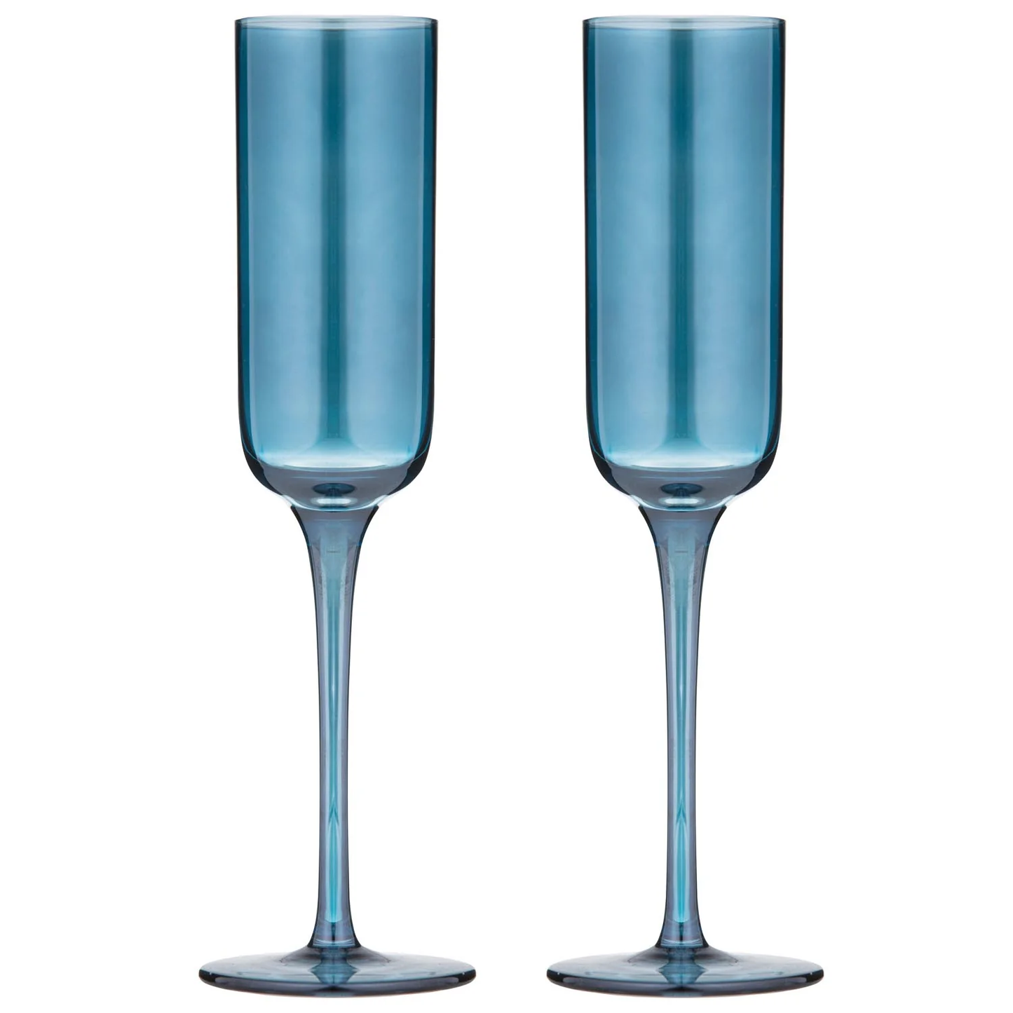 Verity Sapphire 2pk Champagne Glass