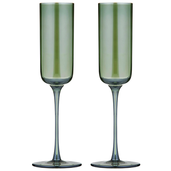 Verity Fern 2pk Champagne Glass