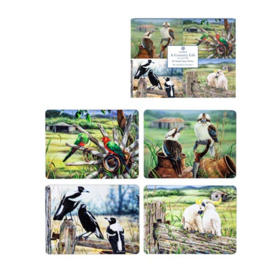 A Country Life - Placemat Set Of 4