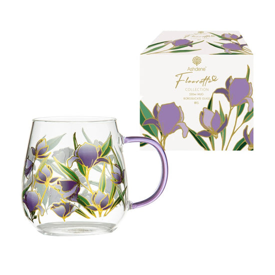 Fleurette Iris Mug