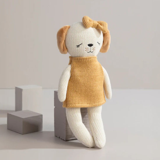 Living Textiles - Knitted Toy Paula The Puppy