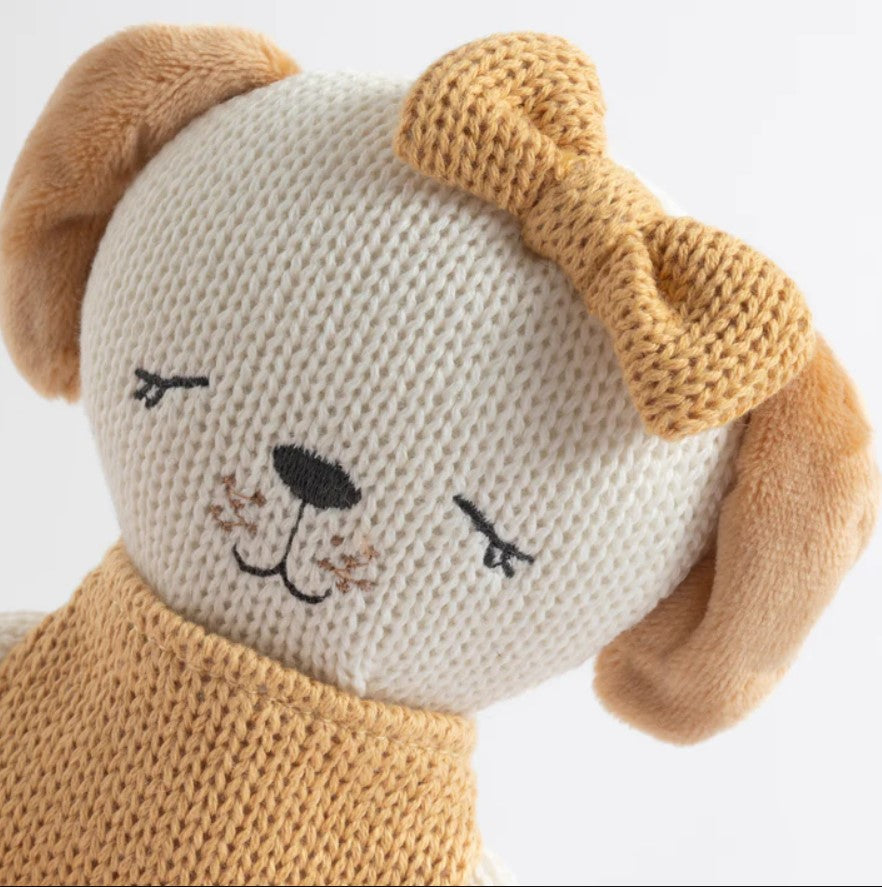 Living Textiles - Knitted Toy Paula The Puppy