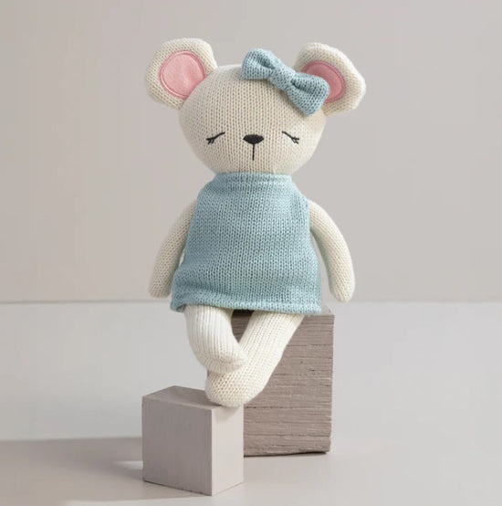 Living Textiles - Knitted Toy Molly The Mouse